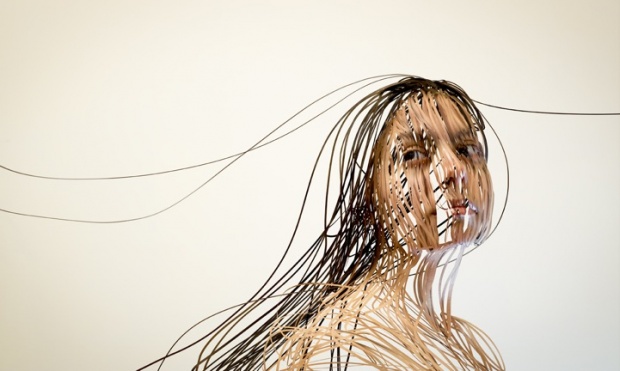 i1c70 Magnificent Scribbled Line Digital Portraits