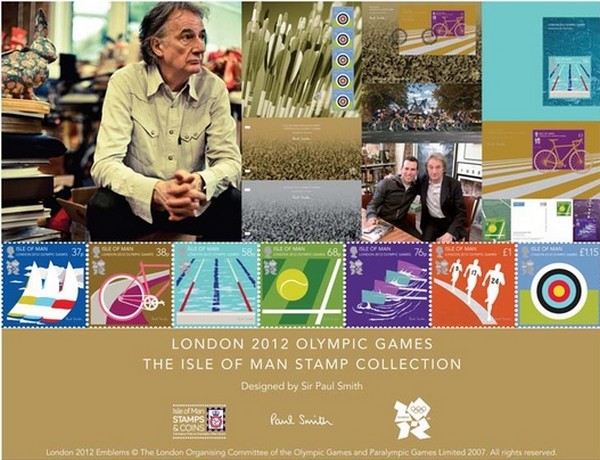 london 2012 olympic games the isle of man stamp collection by paul smith 12 Paul Smith x Isle of Man Post Office Stamps Collection