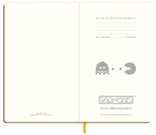 pacman+journal pic on Design You Trust pacman+journal Moleskine Pacman – limited edition