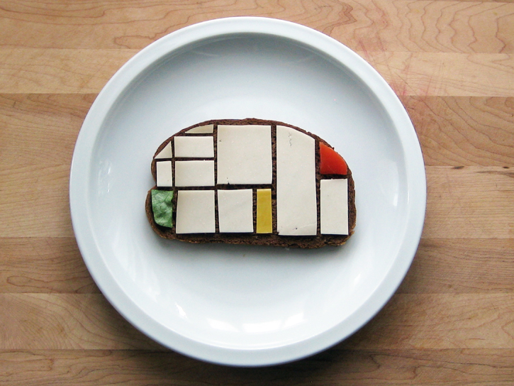 Sandwich Artist sandwichmondrian1 Sandwich Artist