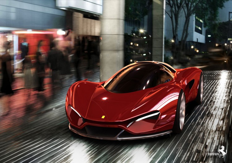 Ferrari Xezri Concept Car the ferrari xezri concept 10 750x528 Ferrari Xezri Concept Car