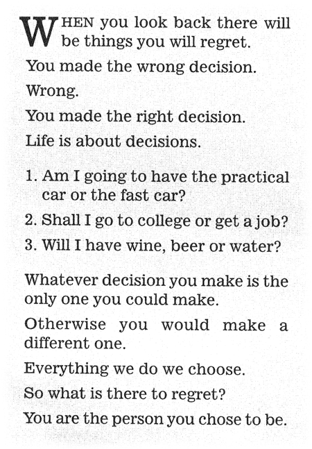 You are the person you chose to be Paul Arden tumblr ly2edorYFO1qiqf01o1 500 You are the person you chose to be Paul Arden