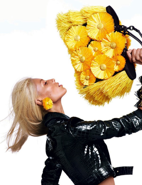 vika falileeva blumarine spring campaign 2012 sebastian faena 7 Flower Power Girl
