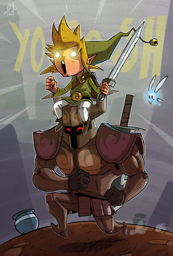 Zelda VS. Scott Pilgrim ? 31 beautiful illustrations about Zelda zelda fanart ufunk 32 Zelda VS. Scott Pilgrim ? 31 beautiful illustrations about Zelda