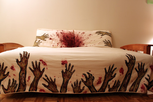 Zombie Bed Sheets zombie Zombie Bed Sheets