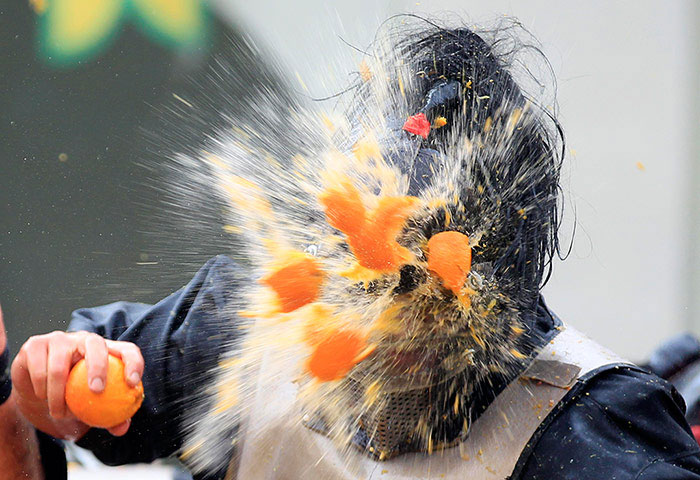 09 Battle of the Oranges in North Italy