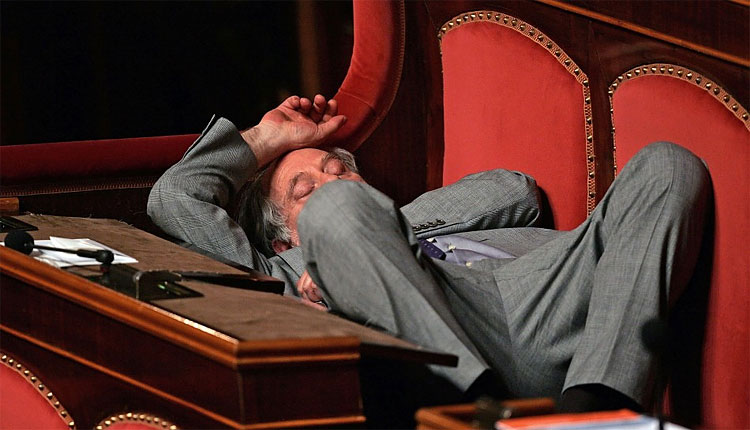 141 Sleepy Politicians in Pictures: Do They Literally Sleep Over Matters?