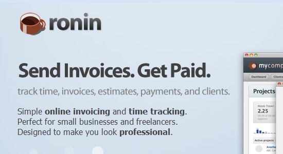 2  ronin app11 7 Awesome Cloud Based Invoicing Softwares Accessible from Google Apps 