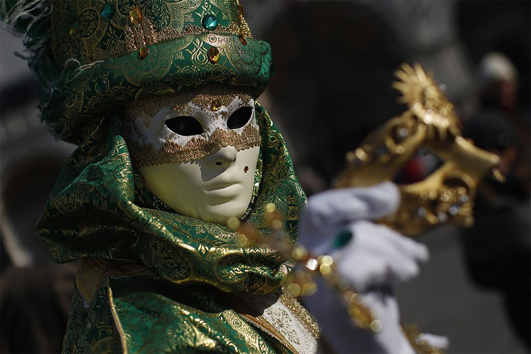 922 Venice Carnival 2012: Masked Revelers Are Back at St. Marks Square