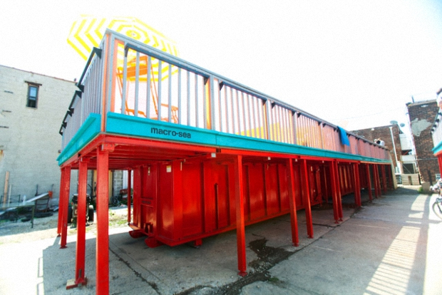 Dumpster Swimming Pools by Macro Sea Dumpster Pool Dumpster Swimming Pools by Macro Sea