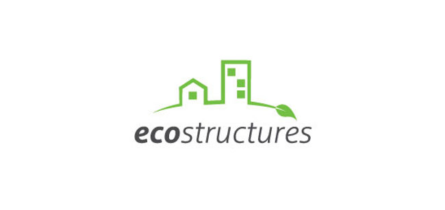 Eco Structures 100+ Amazing Building Logos