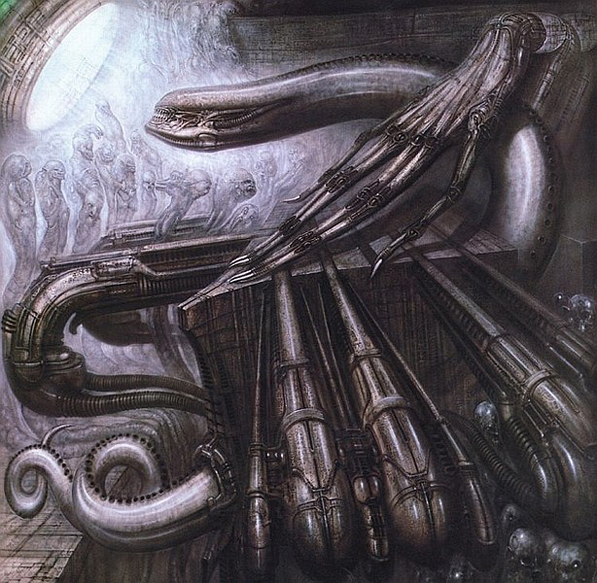 The brilliant art of H.R. Giger Giger Alien Monster III1 The brilliant art of H.R. Giger