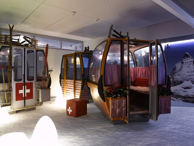 Google 21 Playful Google Headquarters in Zurich Complete With Muliple Slides