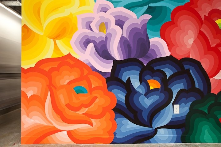  Gorgeous New Mural at Facebook