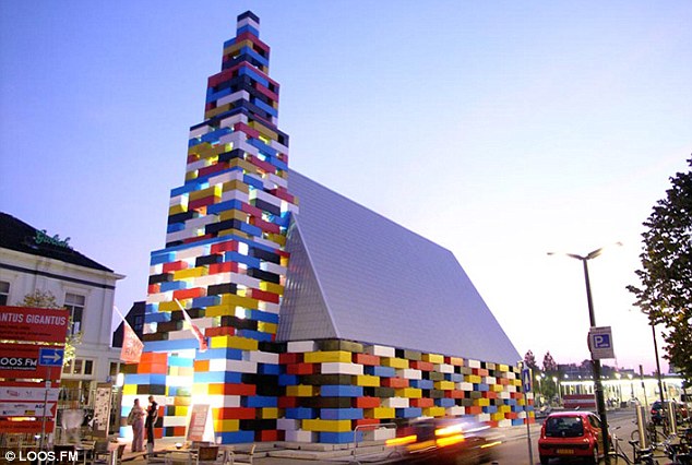 LEGO Inspired Church Pavilion in Netherlands LEGO Building LEGO Inspired Church Pavilion in Netherlands