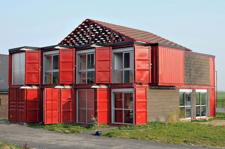 Maison Container 01 750x497 The Sensational House of the Week N°16 !  