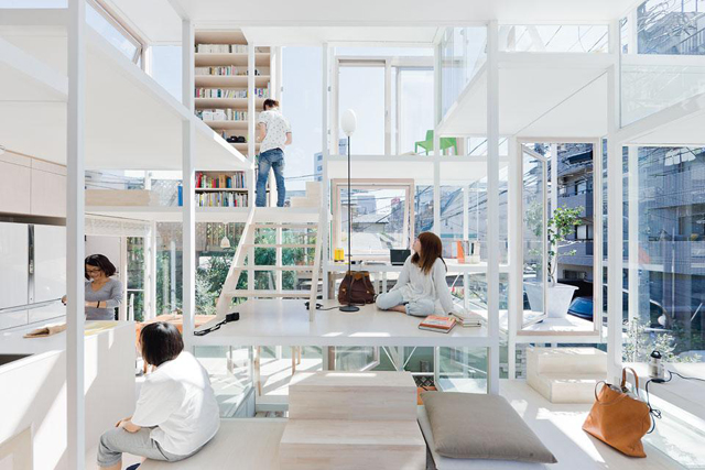 NA House Tokyo Transparent Glass House in Tokyo