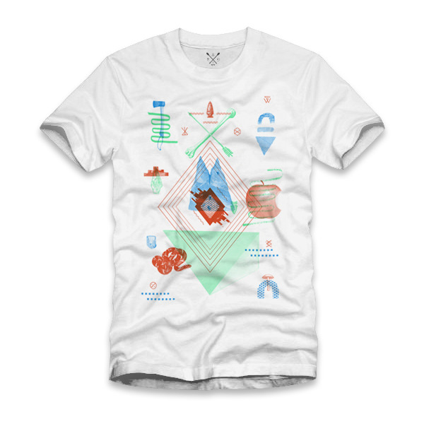 RAD Alchemy wht pic on Design You Trust RAD Alchemy wht Tee shirts by Radlands