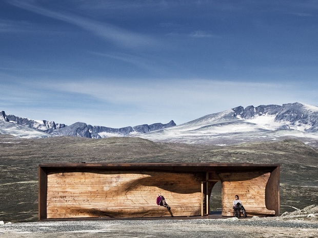 Reindeer Pavilion 0 Reindeer Spotting Pavilion by Snohetta Architects