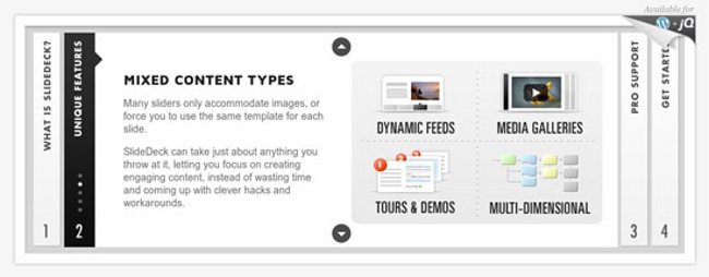 SlideDeck pic on Design You Trust SlideDeck 50 Best jQuery Slider Plugins for your Portfolio