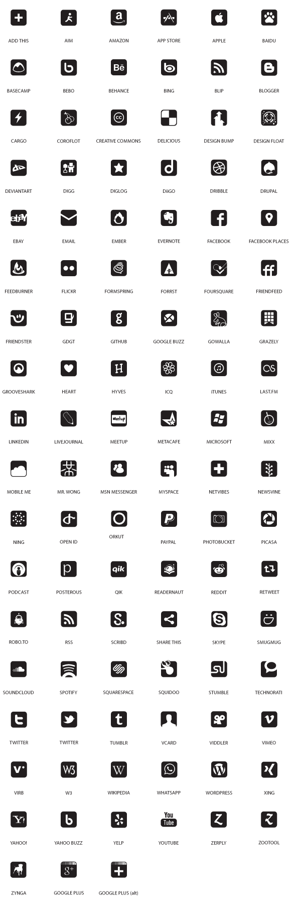 Social Media Icons Sets for Free2 Stunning Social Media Icons Sets For Free