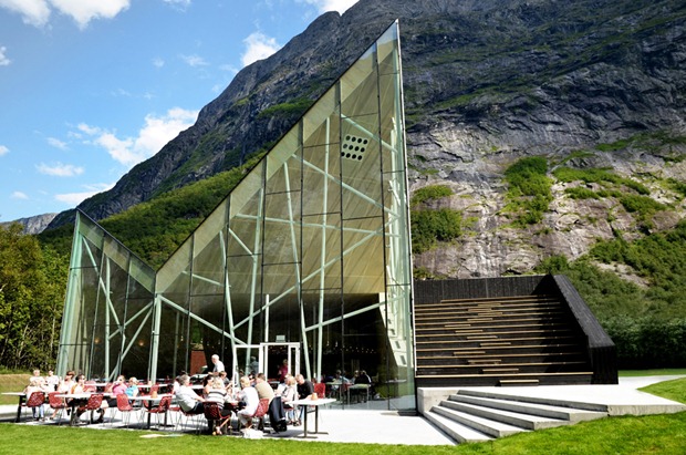 Troll Wall Restaurant by Reiulf Ramstad Arkitekter Troll Wall Troll Wall Restaurant by Reiulf Ramstad Arkitekter