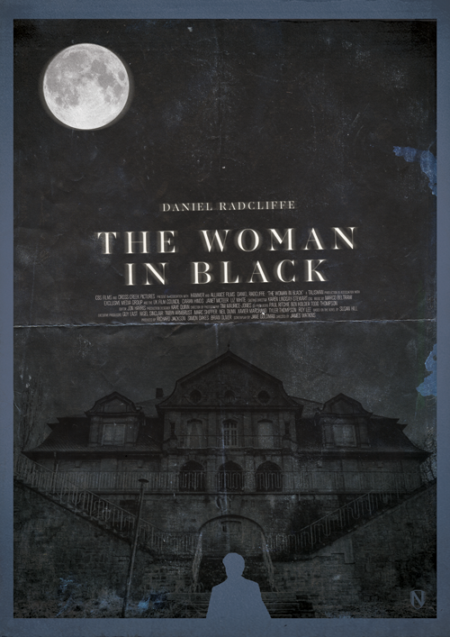 WOMAN IN BLACK FINAL pic on Design You Trust WOMAN IN BLACK FINAL The Woman In Black Print by @needledesign