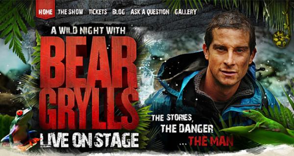 Website Design Bear Grylls Live pic on Design You Trust Website Design Bear Grylls Live 30 Beautiful Website Designs for Inspiration | Designsidea
