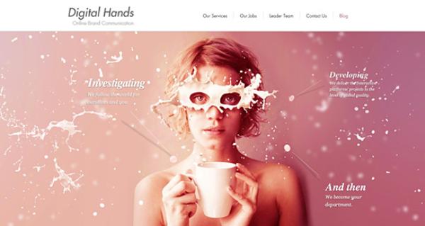 Website Design Digital Hands pic on Design You Trust Website Design Digital Hands 30 Beautiful Website Designs for Inspiration | Designsidea