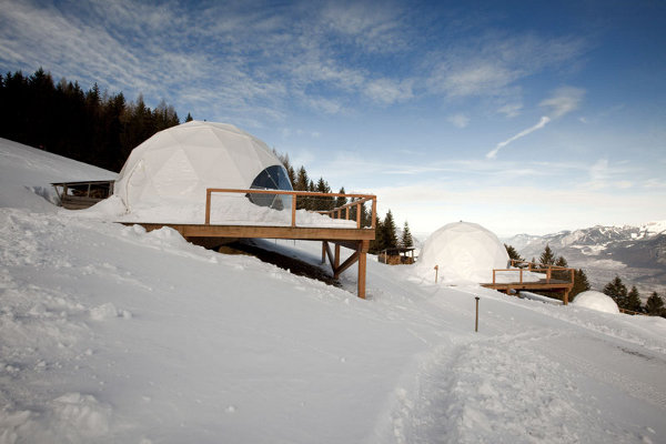 Whitepod 3 Whitepod Hotel in Swiss Alps