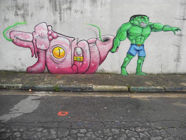 c1 Street art by Cranio !