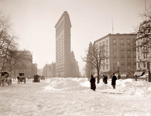 i1a141 New York in the snow (1892 1920)