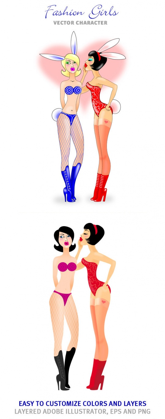 i1c116 Free Sexy Girl Vectors
