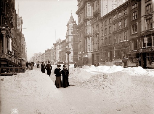 New York in the snow (1892 1920) i1c138 New York in the snow (1892 1920)