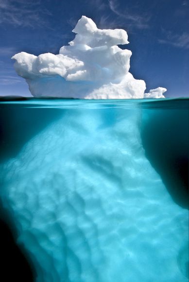 iceberg underwater antarctica 34404 600x450 Pleneau Bay   Antartica