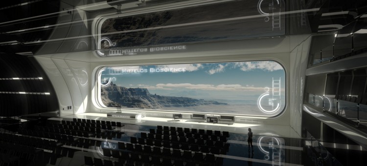 intergalactic meeting by siamon89 d39t9dw 750x341 Great Futuristic Renderings By Tarik Keskin 