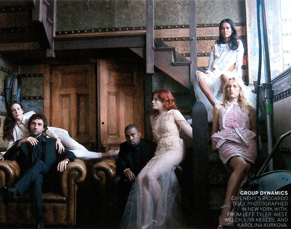kanyevogue 01 pic on Design You Trust kanyevogue 01 Riccardo Tisci and Kanye West in Vogue