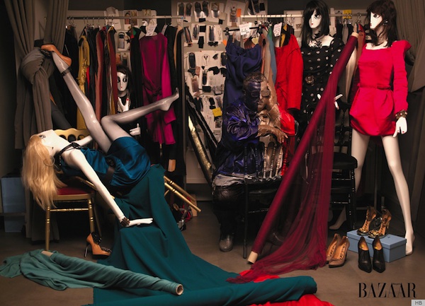 liubolinharpersbazaar02 pic on Design You Trust liubolinharpersbazaar02 Liu Bolin Camouflages Famous Designers