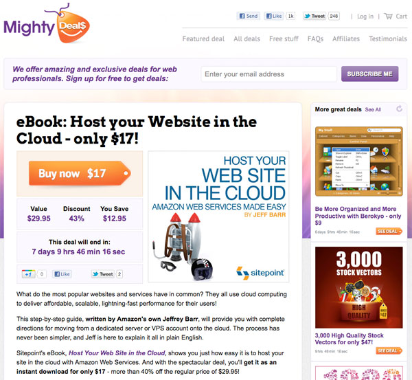 md4 pic on Design You Trust md4 eBook: Host your Website in the Cloud only $17!