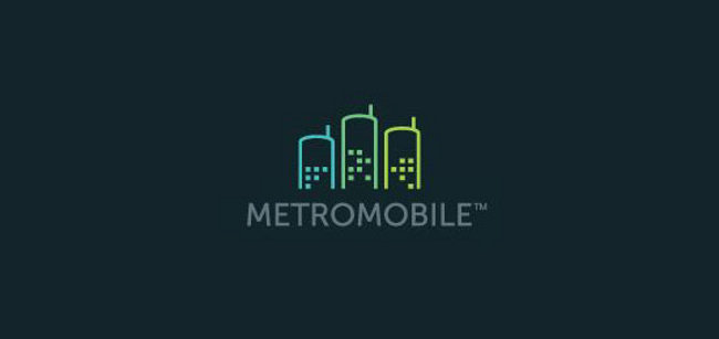 metromobile 100+ Amazing Building Logos