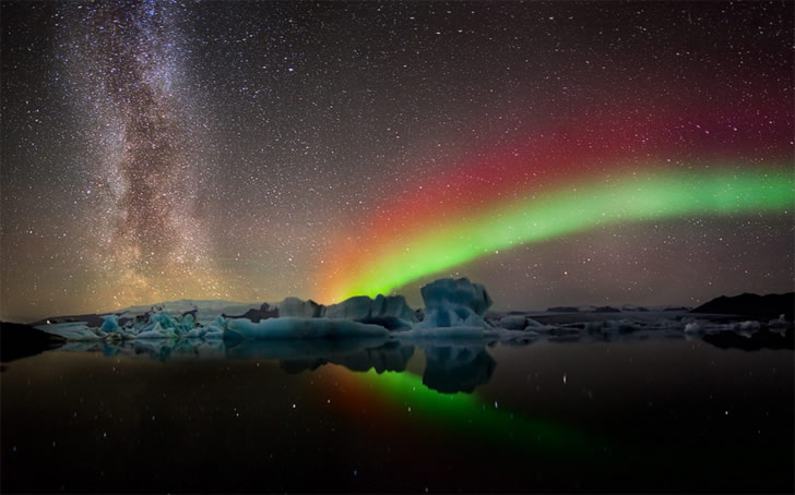 night aurora 01 pic on Design You Trust night aurora 01 Rainbow Aurora in Iceland