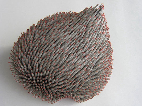paper 1 Organic Paper Sculptures by Valérie Buess