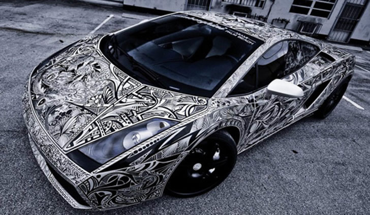 sharpie lamborghini 04 pic on Design You Trust sharpie lamborghini 04 The Sharpie Lamborghini Gallardo