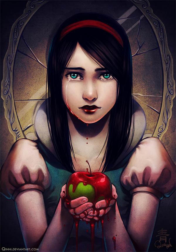 snow white by qinni600 860 Digital Art by Qing Han