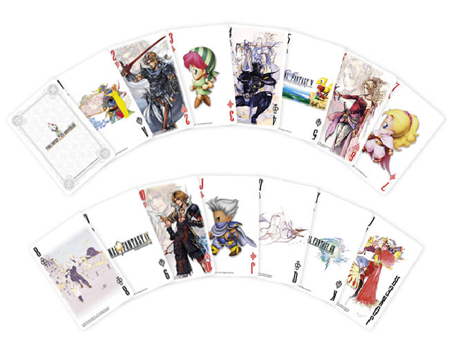 square9 playing cards Final Fantasy 25th Anniversary Playing Cards