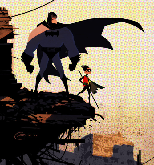 Batman & Robin by Colin Fix tumblr lz6ngcUkTY1qiqf01o1 500 Batman & Robin by Colin Fix