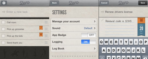 Free To Do List iOS Apps zero to do list ios Free To Do List iOS Apps