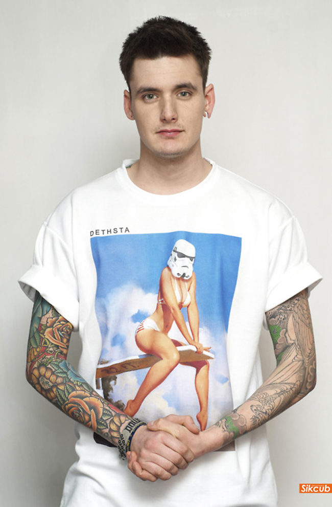 082 Pin up & Star Wars tee shirts by Dethsta