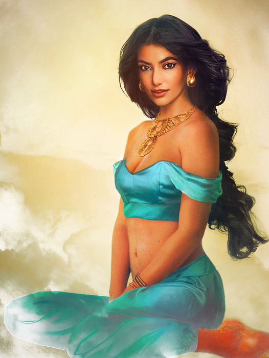 7c1e78840433acdb4712976daa063fa41 Female Disney Characters in Real Life by Jirka Väätäinen