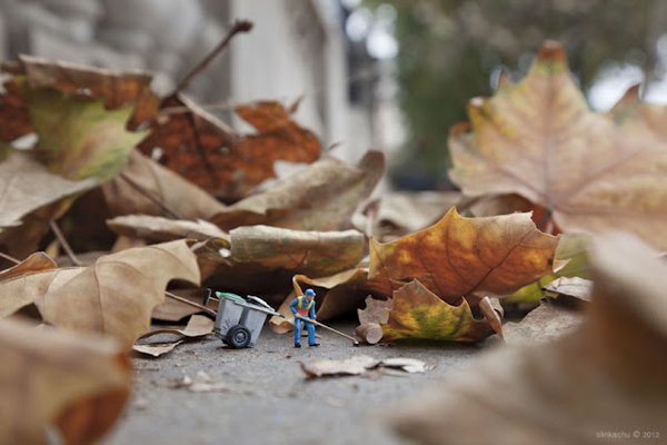 Dead Leaves 1 Little People on the streets!